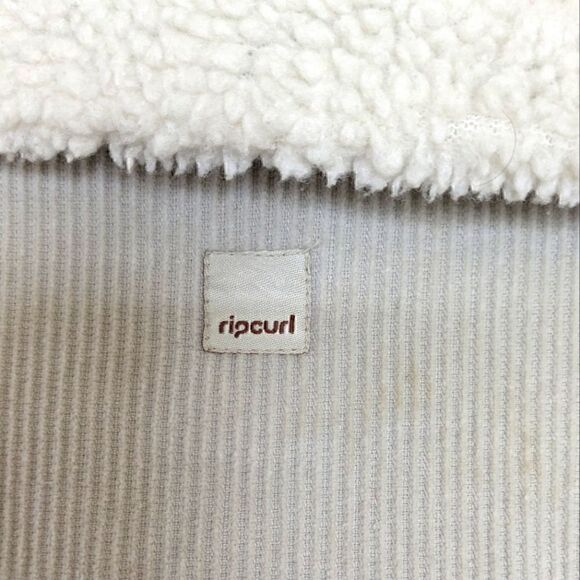 Very Y2K Rip Curl M Cord Sherpa Snow Jacket - Picture 11 of 16